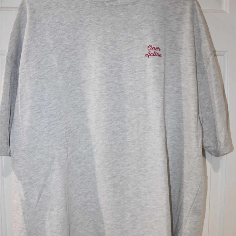 Oner Active Light Gray Short Sleeve Tee